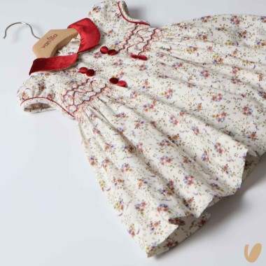 Abito punto smock Bimba