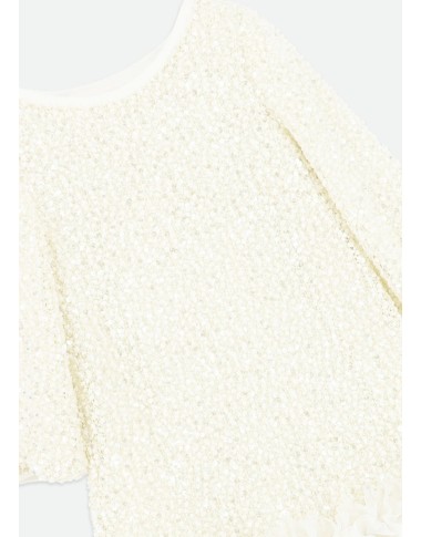 Dress in Paiettes and Tulle