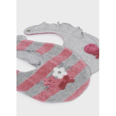 Set 2 bavaglini fiori Accessori