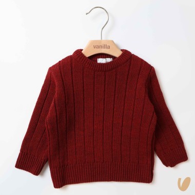 Maglioncino a coste Bimbo