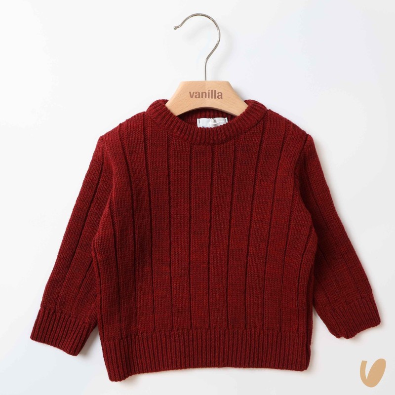 Maglioncino a coste Bimbo