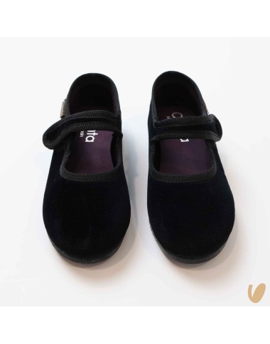 Ballerina in velluto Scarpe