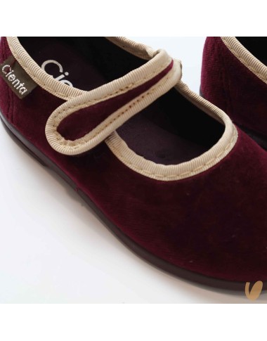 Ballerina in velluto Scarpe