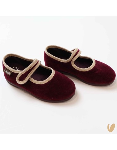 Ballerina in velluto Scarpe