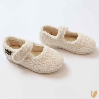 Ballerina in sherpa Scarpe