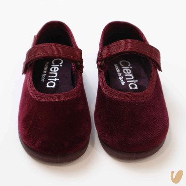 Ballerina in velluto Scarpe