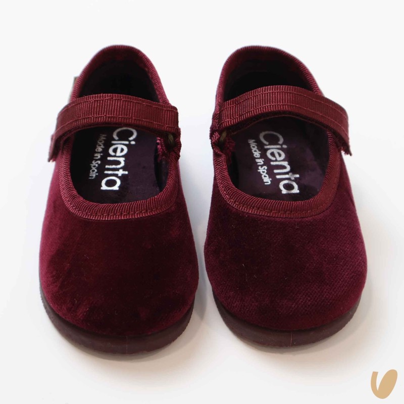 Ballerina in velluto Scarpe