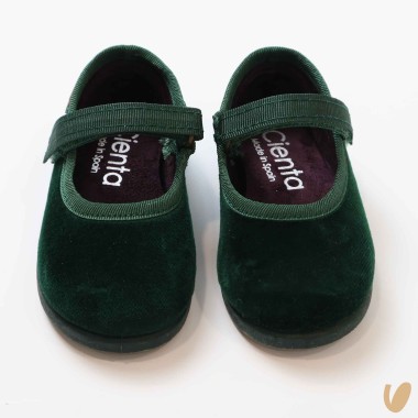 Ballerina in velluto Scarpe