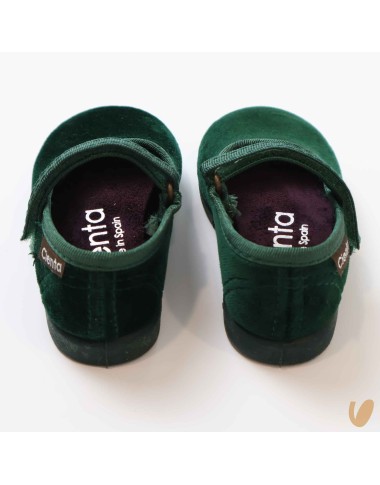 Ballerina in velluto Scarpe