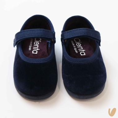 Ballerina in velluto Scarpe