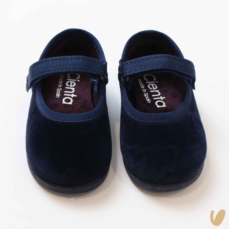 Ballerina in velluto Scarpe