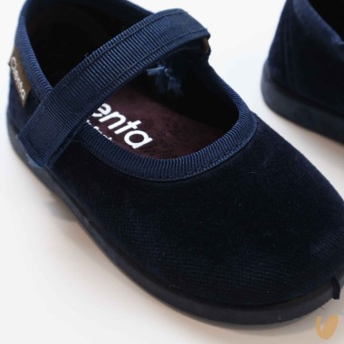 Ballerina in velluto Scarpe