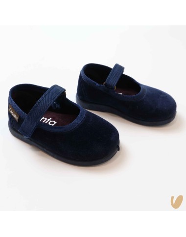 Ballerina in velluto Scarpe