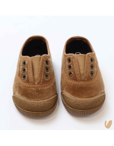 Scarpe slip on in velluto Scarpe