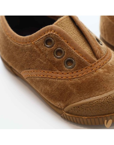 Scarpe slip on in velluto Scarpe