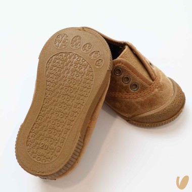 Scarpe slip on in velluto Scarpe