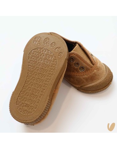 Scarpe slip on in velluto Scarpe