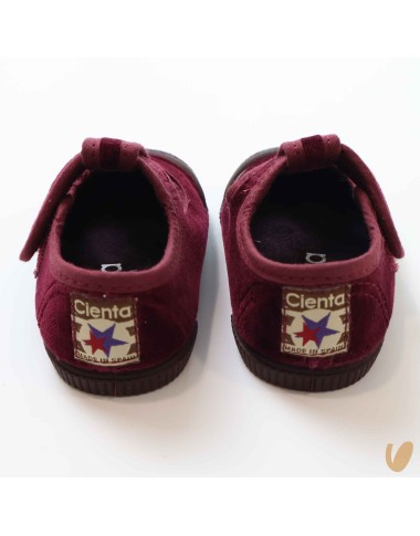 Scarpe occhielli in velluto Scarpe