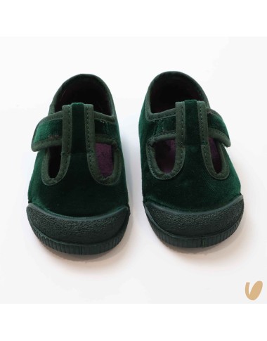 Scarpe occhielli in velluto Scarpe