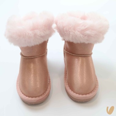 Stivaletti imbottiti fiocco Scarpe