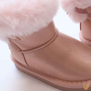 Stivaletti imbottiti fiocco Scarpe