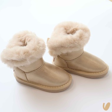 Stivaletti imbottiti fiocco Scarpe