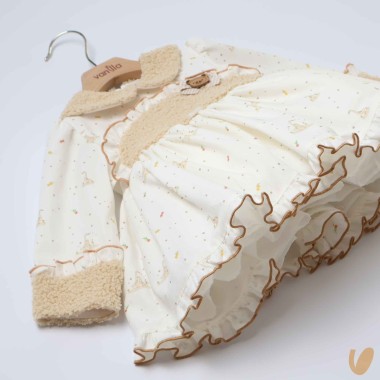 Abito ochette e sherpa Abito e Tute