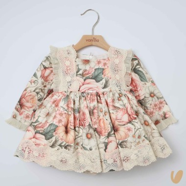 Abito corto fiori Bimba