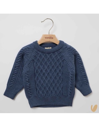 Rhombus wool sweater
