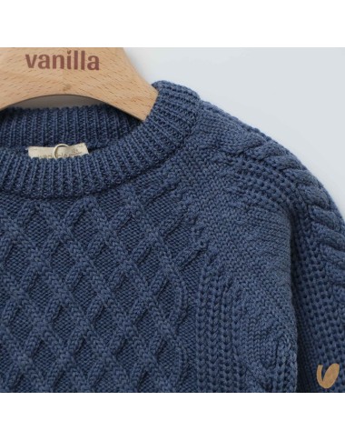 Rhombus wool sweater