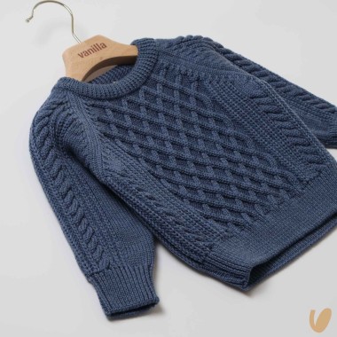 Maglioncino rombi in lana Cardigan e Maglia