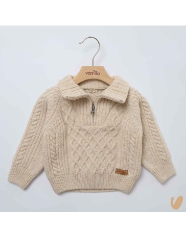 Rombi Zip Sweater