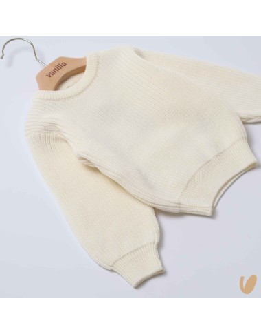 Maglioncino coste in lana Bimbo