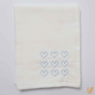 Mussola cuoricini Mussole e Bavette