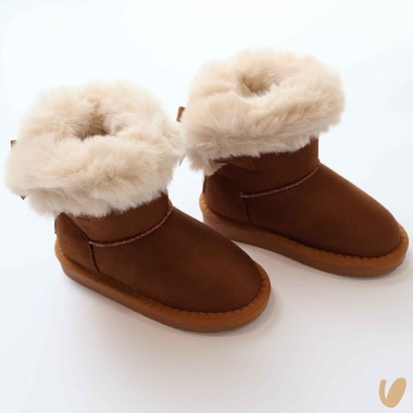 Stivaletti imbottiti fiocco Scarpe