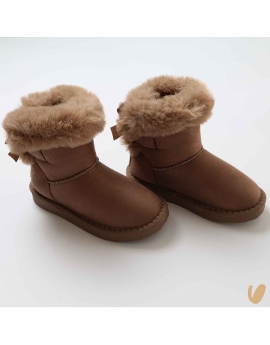 Australian faux fur bow boot