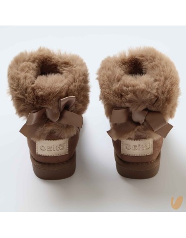 Stivale australiano fiocco ecopelliccia Scarpe