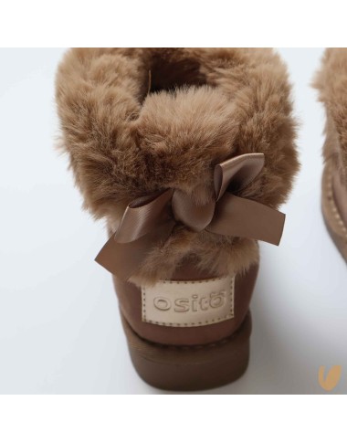 Australian faux fur bow boot