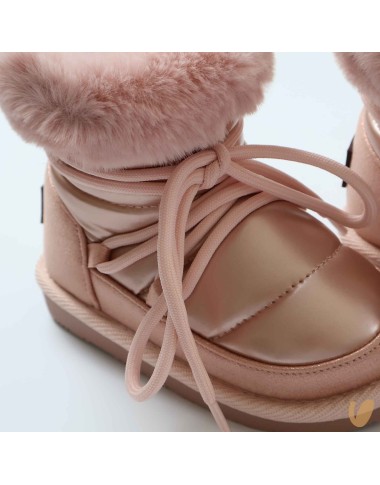 Stivaletto Lacci ecopelliccia Scarpe