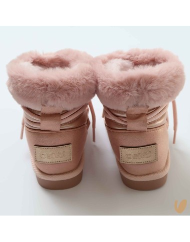 Ecopellic laces ankle boot