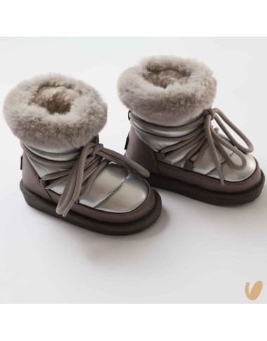 Stivaletto Lacci ecopelliccia Scarpe