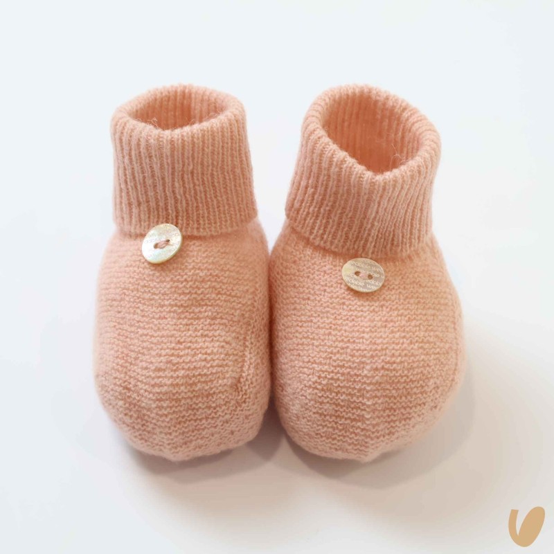 Babbucce in pura lana Babbucce 0/3 mesi