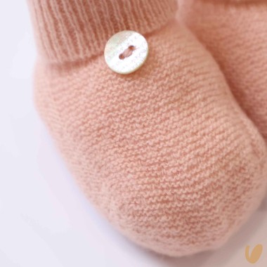 Babbucce in pura lana Babbucce 0/3 mesi