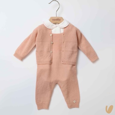 Completo lana e cashmere Completo e Pagliaccetto