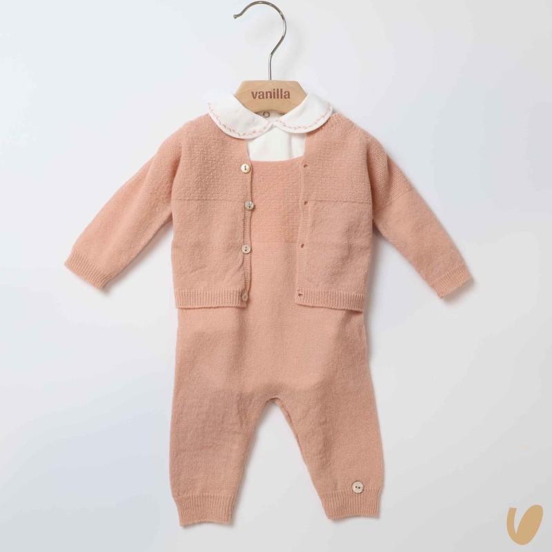 Completo lana e cashmere Completo e Pagliaccetto