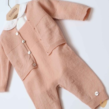 Completo lana e cashmere Completo e Pagliaccetto