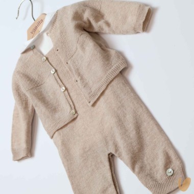 Completo lana e cashmere Completo e Pagliaccetto