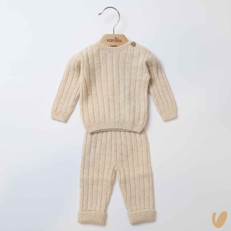Maglia e pantalone lana Neonato