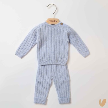 Maglia e pantalone lana Completo e Pagliaccetto