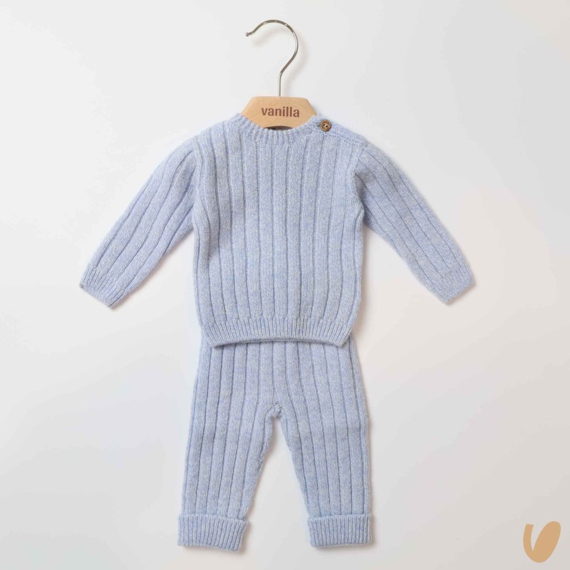 Maglia e pantalone lana Completo e Pagliaccetto